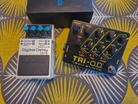 Boss DD-8 Digital Delay & Tech21 Tri-O.D