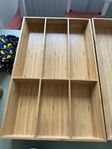 Ikea variera bestickslåda i bambu 