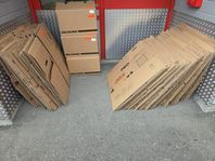 60st flyttkartonger 5-lagers.  leverans 