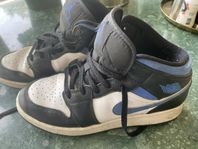 jordan air mid blue stl 39