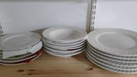Tallrikar komplett uppsättning 6