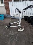 Big Max golfvagn med tillbehör
