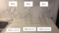 olika glas