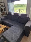3-sits Soffa med divan