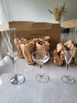 glas bortskänkes