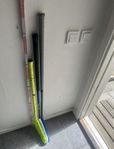 innebandy klubbor och målvakt