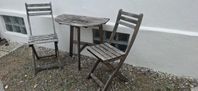 Cafégrupp i trä