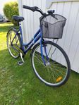 damcykel med rund ram nertill 3växlad 