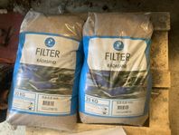 Sand till poolfilter, obrutna säckar!