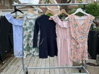 4 klänningar & 1 jumpsuit 