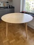 Jysk matbord i ek 120 cm