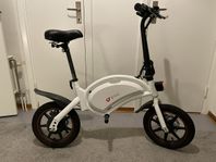 El Scooter med 14 tums hjul.