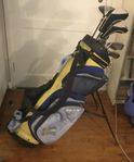 Komplett Golfset TOPFLITE / SPALDING.  Herr - höger