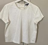 Vit blus från Tommy Hilfiger, S