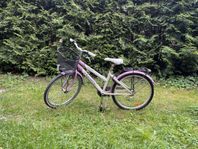 flickcykel 24 tum 3 växlar fot och handbroms