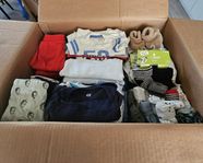 Stort klädpaket til barn stl. 50-68
