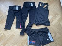 Oanvänt. Allt för 120! Nike löpning gym mm. Reflexer, ren