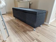 sittbänk med förvaring