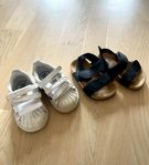 adidas gympaskor + sandaler i storlek 18/19