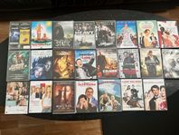 23 DVD-filmer – flera helt nya, inplastade!