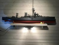 Modellbåt pansarkryssare