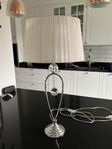 Christinehof Bordslampa Kristall Krom