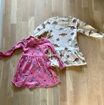 2 st pippiklänningar