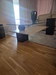 fint glasbord 50×80×140