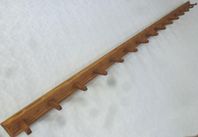 Knopplist Knoppbräda klädhängare kroklist 178cm Pinnlist