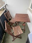 Askholmen bord + 2 stolar