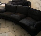 Oxford Deluxe svängd tresitssoffa