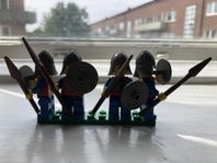 Lejonriddare röd riddararmé 19 figurer LEGO