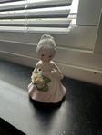 Vintage Porslinsfigur - Månadsflicka ”Juli”