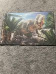 Skrivbords-underlägg med dinosaurie-motiv