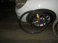 cykel hjul 3 växlad 26 tom med slag däck fälg 