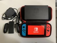 Nintendo switch v2 inkl tillbehör 