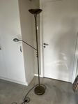 golvlampa med uplight dimbar