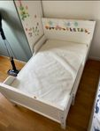 SUNDVIK bed 80x200 with mattress (+cover) + LURÖY
