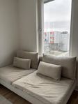 Soffa IKEA samt säng