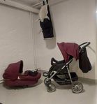 Barnvagn med tillbehör
