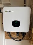 Växelriktare / Inverter  Growatt till solpanel