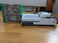 Xbox One S 1 TB - Extern Hårddisk 4 TB - Tv spel
