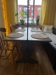 bord i furu 6 sittplatser