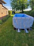 Bestway Pool 412x201x122 cm – Komplett set med pump