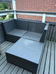 Utesoffa, utemöbler, loungesoffa