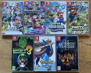 Nintendo Switch Spel + tillbehör