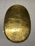 Vintage brass tray