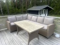 Trädgårdsmöbel konstrotting