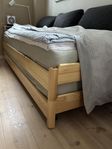 2 stapelbara sängar 80 * 200 IKEA Utåker 2 st