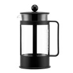 Ny Bodum Kenya Presskanna 8 Koppar 1L Svart